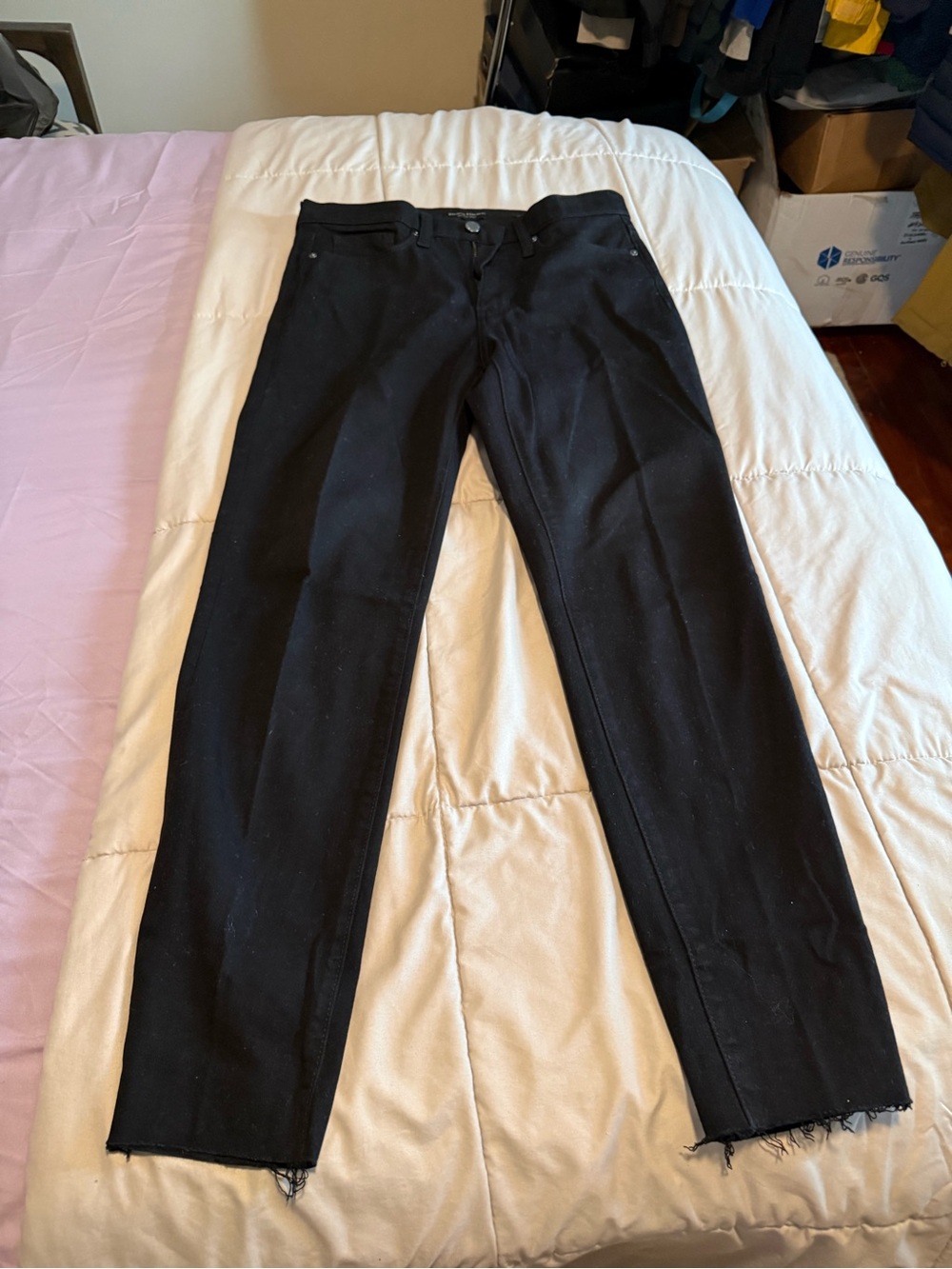 Banana Republic Black Premium Denim Jeans